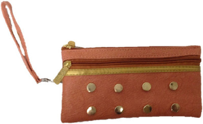 Dholakiya Casual Maroon Clutch