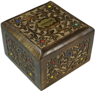 

OnlinePurchas BOX SHAPED Coin Bank(Multicolor)