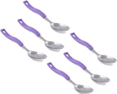 

Jen Desert Spoon Blue set of 6, Stainless Steel Cutlery Set(Pack of 6)