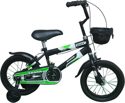

Shark Bikes BMX 12T GREEN 14 T Recreation Cycle(Single Speed, Green)