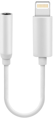 

VibeX ® iPhone Lightning to 3.5mm Headphone Jack Adapter Sallya Lightning Connector Headphone Adapter(White)