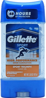 

Gillette Sport Sport Triumph Clear Gel - 107g (3.8oz) Deodorant Gel - For Men & Women(107 g)