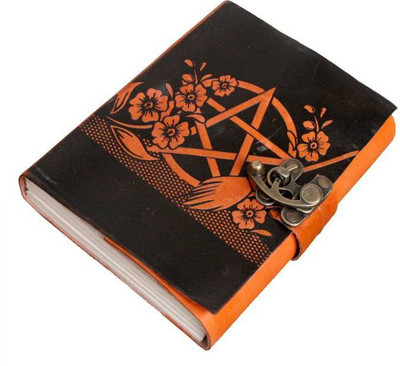 

SR MART A5 Diary(Star C-Lock, Orange)