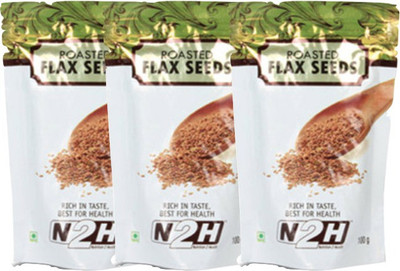

N2H Brown Flax Seeds(300 g, Pack of 3)