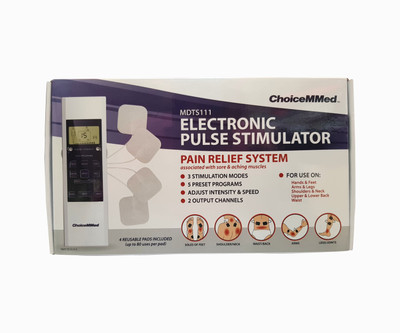 

Choicemmed MDTS111 Electronic Pulse Stimulator Pain Relief Electrotherapy Device(MDTS111)