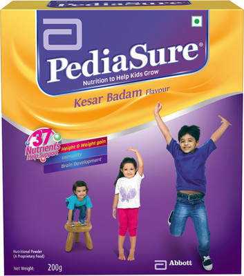 pediasure Kesar Badam Nutrition Drink(Kesar Badam Flavored) available at flipkart for Rs.310