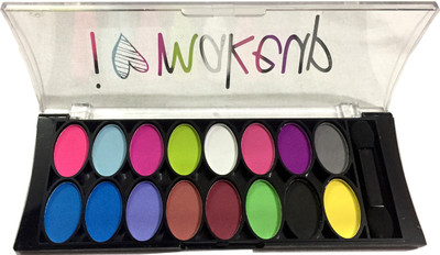 

LUV-LI I LOVE MAKEUP SERIES IMPORTED 16 COLOR EYE SHADOW PALETTE 18.85 g(MULTICOLOR)