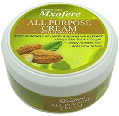 

Mxofere (Pack of -4)Almond All Purpose cream 100 gm(400 g)