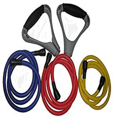 

Aerofit AAT-07 Resistance Tube(Yellow, Blue, Grey), Blue;grey;yellow
