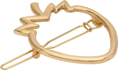 

Fayon Daily Casual Work Golden Apple Shape Single Hair Pin Hair Pin(Gold)