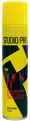 

L'Oreal Studio/Pro New Lock It Ultra Strong 5 Fixing Hair Spray Spray(400 ml)