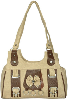 Liger India Hand-held Bag(Beige)