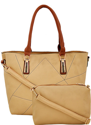 

Mark & Keith Hand-held Bag(Beige)