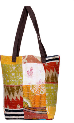 

Indistar Men & Women Casual Multicolor Cotton Tote