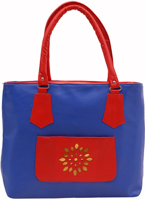 

sidhi Hand-held Bag(Blue, Red)