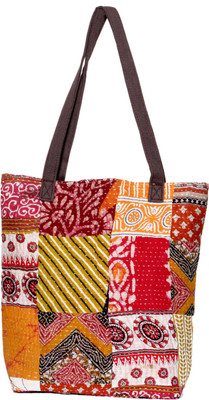 

Indistar Men & Women Casual Multicolor Cotton Tote
