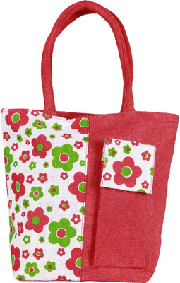 

FabSeasons Tote(Red, White)
