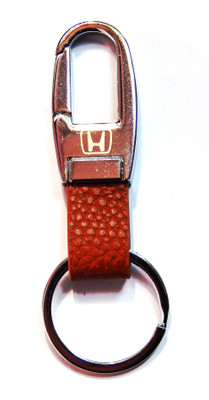 

SALEBOX Honda Car Spring Hook Key Chain Button operated Key Chain