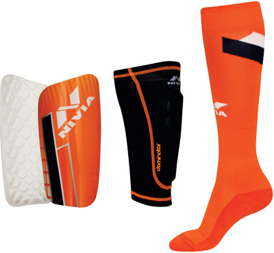

Nivia Combo of Dominator Shinguard(L) & Dominator Stockings (L) Football Kit