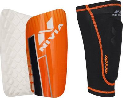 

Nivia 'Dominator' with Sleeve shin guard (Large) Football Shin Guard(Multicolor