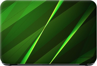 Flipkart SmartBuy green abstract Premium LG Vinyl (matte) Laptop Decal 15.6