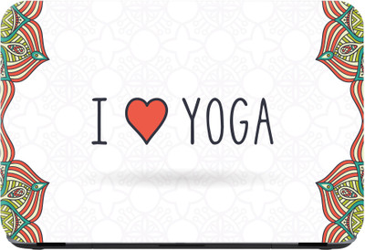 Flipkart SmartBuy I love yoga Premium LG Vinyl (matte) Laptop Decal 15.6