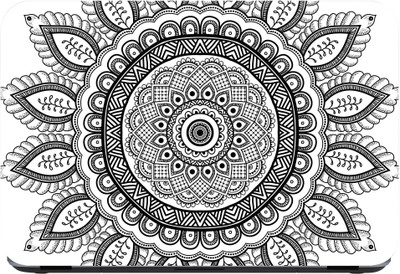 

Flipkart SmartBuy traditional mandal Premium LG Vinyl (matte) Laptop Decal 13.3
