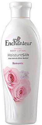 

Enchanteur Romantic Body Lotion with Silk Aloe Vera & Olive Butter(100 ml)