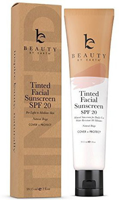 

Beauty Earth Tinted Facial Sunscreen Dd Cream For Face Spf 20(59.15 ml)