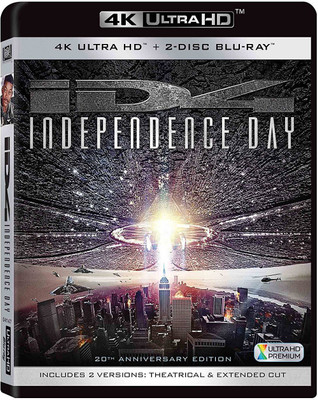 

Independence Day (2-Disc Set)(4K(UHD) Blu-ray English)