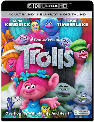 

Trolls (2-Disc Set)(4K(UHD) Blu-ray English)