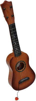 Sanyal Acoustic Guitar Excellent With 4 String For Kids (Brown)(Brown)