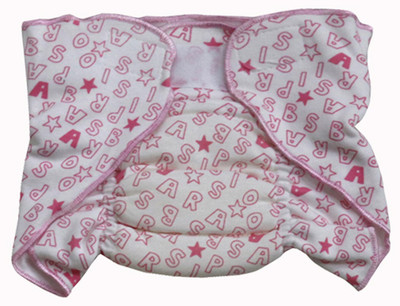 

ANNAPURNA SALES 100% Pure Ultra-Soft Cotton New Born baby Diapers or Nappies( 0 - 6 Months ) !! Skin Friendly and Premium Quality, Pink