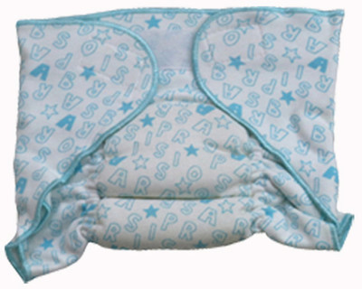 

ANNAPURNA SALES 100% Pure Ultra-Soft Cotton New Born baby Diapers or Nappies ( 6 - 9 Months ) !! Skin Friendly and Premium Quality, Blue