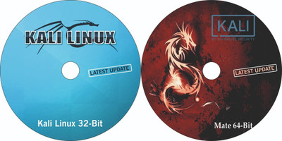 Kali linux 32-bit 2018.7 latest edition(both) Penetration Testing OS + Bonus Disc Kali Linux Mate 64-bit