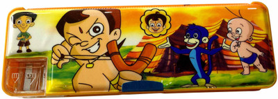 

Unique Arts Chhota Bheem Cartoon Art Plastic Pencil Box(Set of 1, Multicolor)