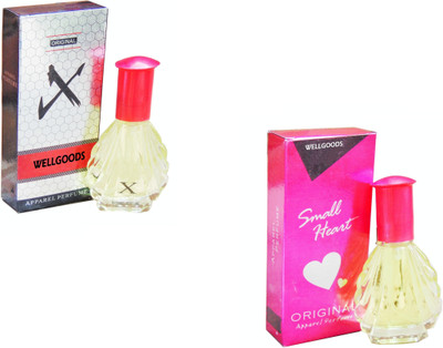 

Wellgoods Combo X-Black -Small Pink Heart -60ml Eau de Parfum - 60 ml(For Men & Women)
