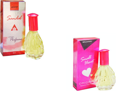 

Wellgoods Combo Sandel - Small Pink Heart-60ml Eau de Parfum - 60 ml(For Men & Women)
