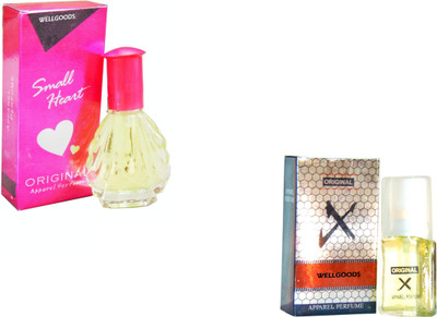 

Wellgoods Combo Small Pink Heart - SilverX - 50ml Eau de Parfum - 50 ml(For Men & Women)