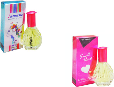 

Wellgoods Combo Jasmine - Small Pink Heart-60ml Eau de Parfum - 60 ml(For Men & Women)