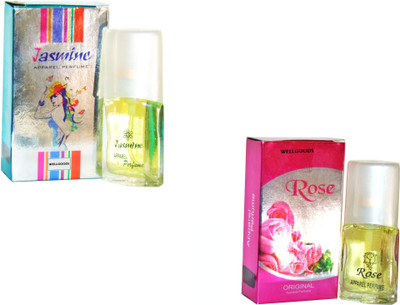 

Wellgoods Combo Jasmine - Rose -40ml Eau de Parfum - 40 ml(For Men & Women)