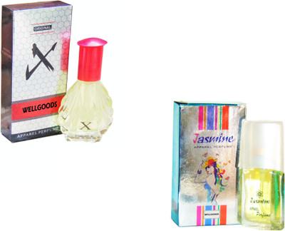 Wellgoods Combo SilverX - Jasmine - 50ml Eau de Parfum - 50 ml(For Men & Women)
