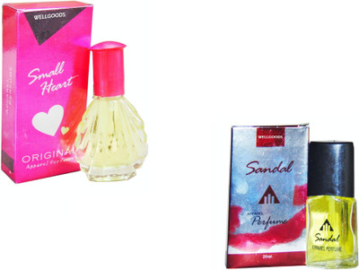 

Wellgoods Combo Small Pink Heart - Sandel - 50ml Eau de Parfum - 50 ml(For Men & Women)