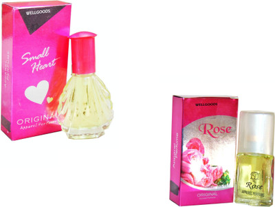 

Wellgoods Combo Small Pink Heart - Rose - 50ml Eau de Parfum - 50 ml(For Men & Women)