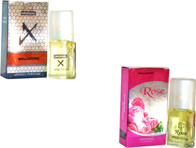 

Wellgoods Combo SilverX -Rose -40ml Eau de Parfum - 40 ml(For Men & Women)