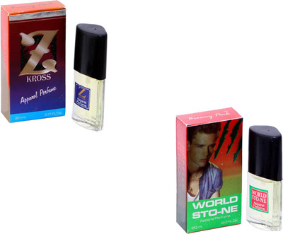 

Browny Pink Combo Z~kross-World Stone-40ml Eau de Parfum - 40 ml(For Men & Women)