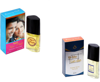 

Browny Pink Combo New pinch-White Lan-Dan-40ml Eau de Parfum - 40 ml(For Men & Women)