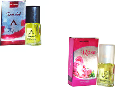 

Wellgoods Combo Sandal - Rose -40ml Eau de Parfum - 40 ml(For Men & Women)