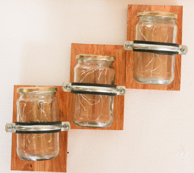 

Barish Plant Container Set(Pack of 3, Wood)