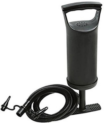 SWASH Hi Output Air Pump with Three Nozzle Sizes Inflatable Furniture, Float, Ball, Balloon Pump(Black)